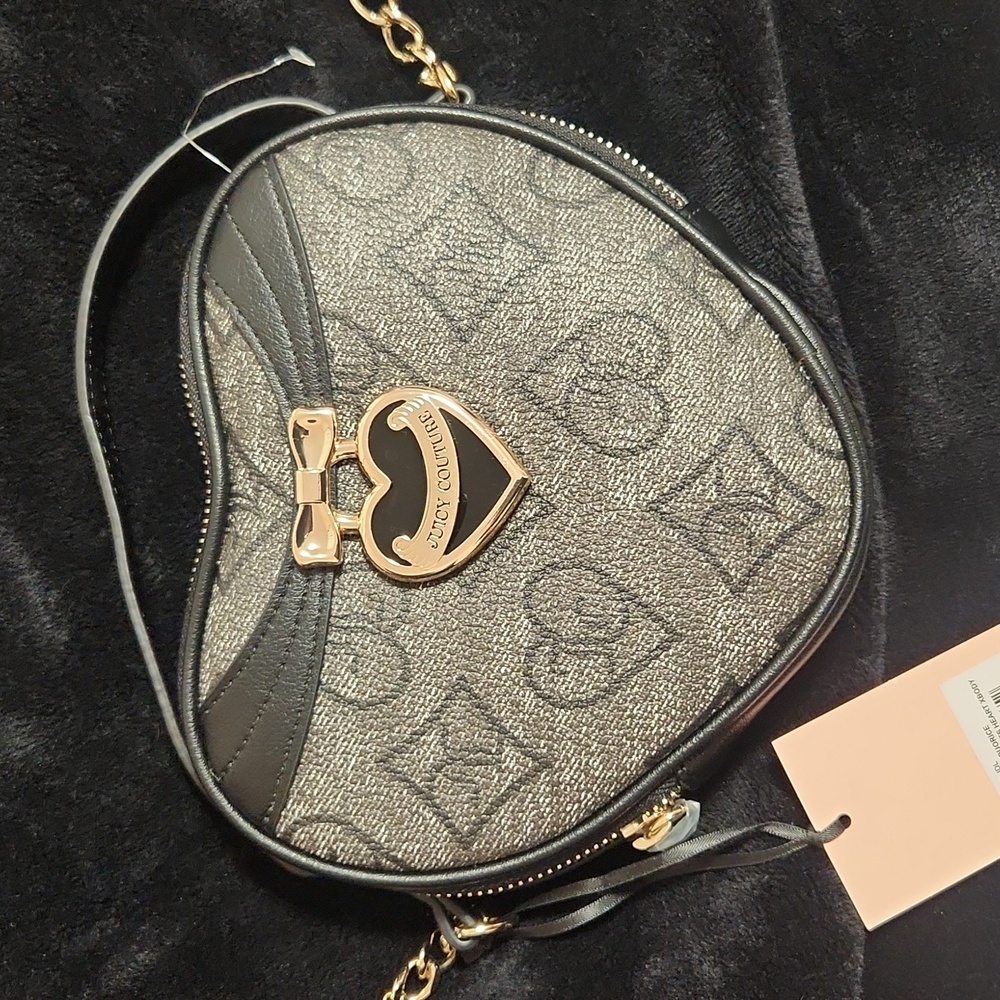 Juicy couture Liquorice Precious Moments Heart Xbody